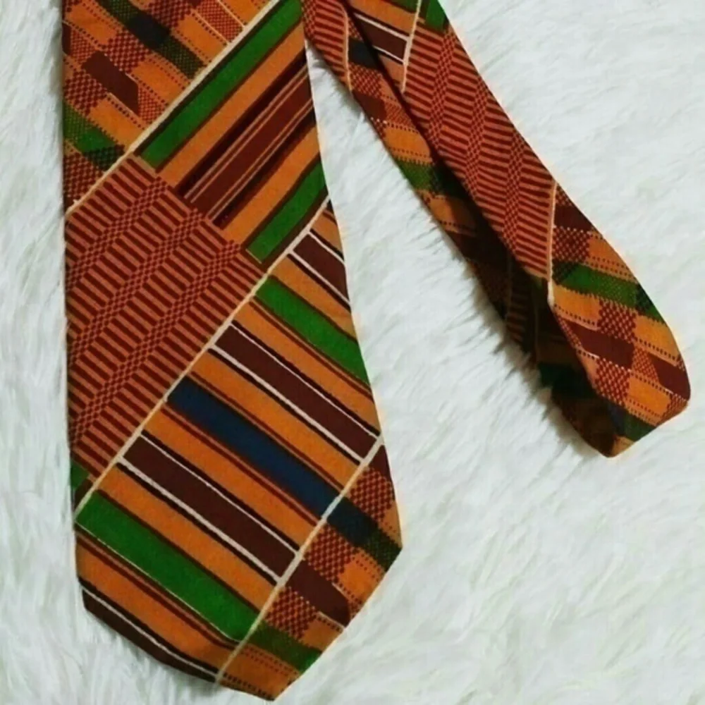 Kente Cloth Neck Tie
